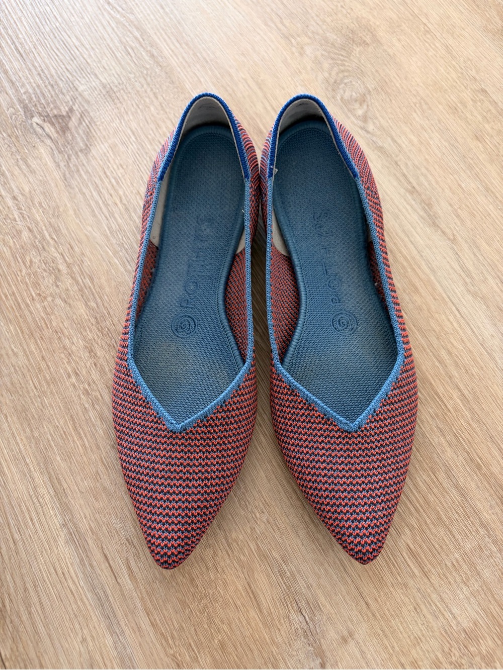 Rothyโs Pointed Knit Flats in trendy color